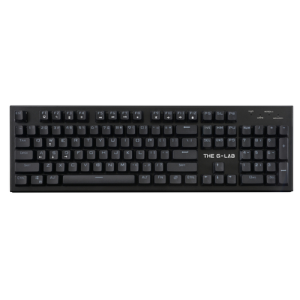 The G-Lab Keyz Carbon teclado USB QWERTY Español Negro