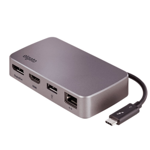 Elgato 10DAB9901 base para portátil y replicador de puertos Alámbrico Thunderbolt 3 Plata