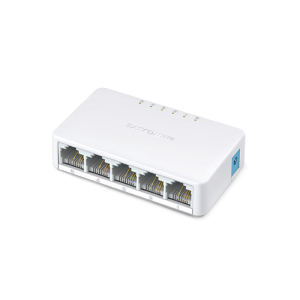 Mercusys MS105 Fast Ethernet (10/100) Blanco - Hub Switch