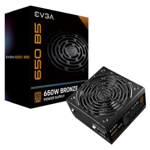 EVGA 650 B5 650 W 20-pin ATX Negro - Fuente Alimentacion