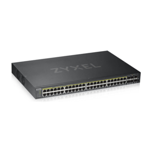 Zyxel GS1920-48HPV2 Gestionado Gigabit Ethernet (10/100/1000) Negro Energía sobre Ethernet (PoE)