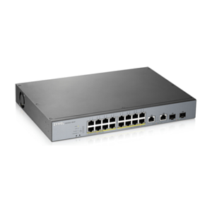 Zyxel GS1350-18HP-EU0101F switch Gestionado L2 Gigabit Ethernet (10/100/1000) Gris Energía sobre Ethernet (PoE)