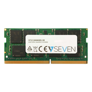 V7 8GB DDR4 PC4-21300 - 2666MHZ 1.2V SO DIMM Portátil - V7213008GBS-SR - Memoria RAM