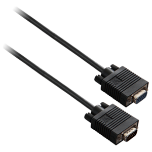 V7 Cable de extensión negro de vídeo con conector VGA hembra a VGA macho 3m 10ft