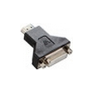 V7 Adaptador de HDMI a DVI-D NEGRO HDMI / DVI-D Dual Link / M / H - Negro