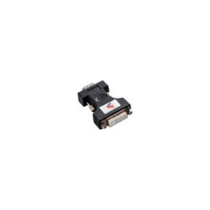 V7 Adattatore video nero da DVI-I femmina a VGA maschio