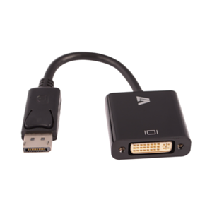 V7 Adattatore video nero da DisplayPort maschio a DVI-I femmina