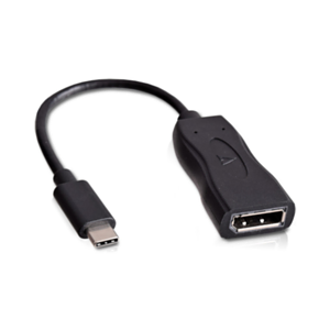 V7 USB-C(m) a Displayport(h) adaptator negro