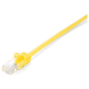 V7 Cable amarillo Cat5e no blindado (UTP) con conector RJ45 macho a RJ45 macho 1m 3.3ft
