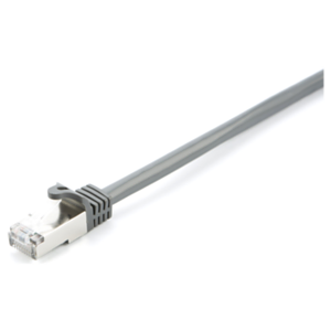 V7 Cable gris Cat6 blindado (STP) con conector RJ45 macho a RJ45 macho 5m 16.4ft