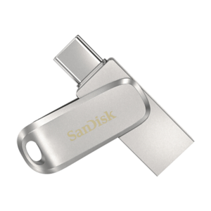 SanDisk Ultra Dual Drive Luxe unidad flash USB 256 GB USB Type-A / USB Type-C 3.2 Gen 1 (3.1 Gen 1) Acero inoxidable