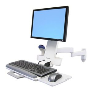 Ergotron 200 Series Combo Arm 61 cm (24") Pared Blanco