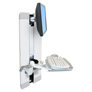 Ergotron StyleView Vertical Lift, Patient Room 61 cm (24") Blanco