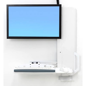 Ergotron 61-081-062 soporte para monitor 61 cm (24") Blanco