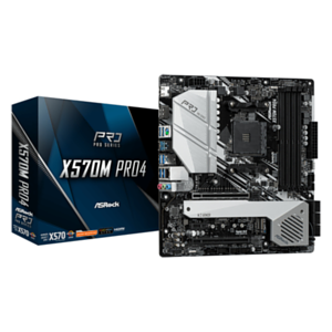 Asrock X570M PRO4 AM4 4 DDR4  - Placa Base