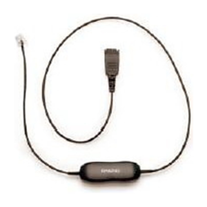 Jabra QD cord, straight, mod plug 0,5 m