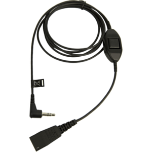 Jabra 8735-019 cable telefónico 0,5 m Negro
