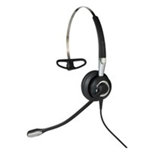 Jabra Biz 2400 II QD Mono NC 3 in 1 Auriculares gancho de oreja, Diadema, Banda para cuello Negro, Plata