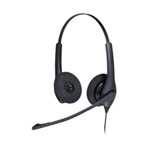 Jabra BIZ 1500 Duo QD Auriculares Diadema Negro