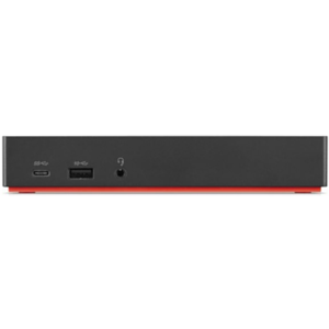 Lenovo 40AS0090EU base para portátil y replicador de puertos Alámbrico USB 3.2 Gen 1 (3.1 Gen 1) Type-C Negro