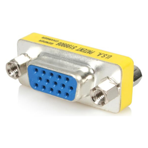 StarTech.com Adaptador Cambiador de Género VGA - Acoplador Unión de Conectores HD15 Hembra a Hembra