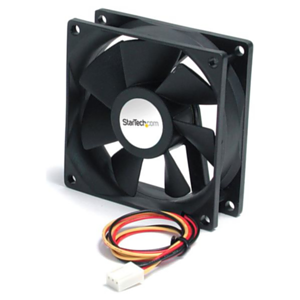 StarTech.com FAN6X25TX3H 6cm Negro - Ventilador