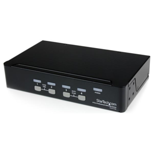 StarTech.com Conmutador Switch Profesional KVM 4 Puertos Vídeo VGA - USB - Hasta 1920x1440