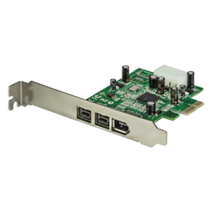 StarTech.com Adaptador Tarjeta FireWire PCI-Express PCI-e de 2 Puertos F/W 800 y 1 Puerto F/W 400