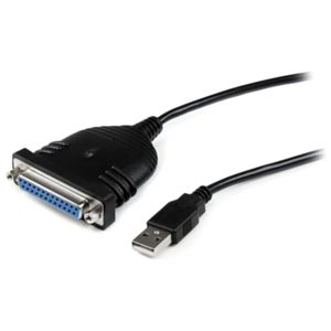 StarTech.com Cable de 1,8m Adaptador de Impresora Paralelo DB25 a USB A