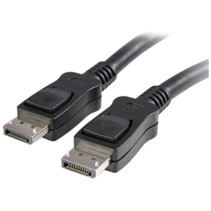StarTech.com Cable de 3m Certificado DisplayPort 1.2 4k con Cierre de Seguridad - 2x Macho DP