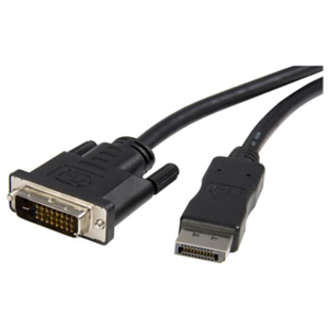 StarTech.com Cable de 3m Adaptador de Vídeo DisplayPort a DVI - Conversor Externo - 1920x1200