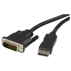 StarTech.com Cable de 1,8m Adaptador de Vídeo Externo DisplayPort a DVI - Conversor Pasivo - 1920x1200