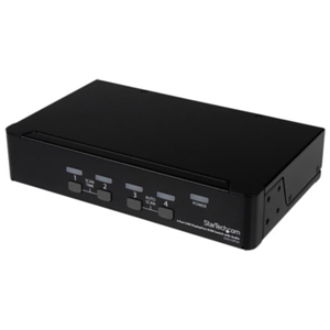 StarTech.com Conmutador Switch KVM 4 puertos Vídeo DisplayPort DP Hub Concentrador USB 2.0 Audio - 2560x1600