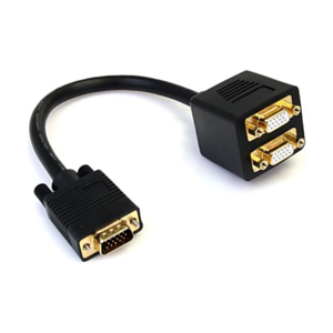 StarTech.com Divisor de Vídeo VGA 2 Puertos 30cm - Cable