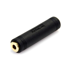 StarTech.com 3.5mm Adapter 3,5mm Negro