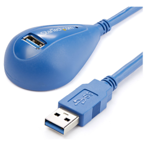 StarTech.com Cable de 1,5m Extensión Alargador USB 3.0 SuperSpeed Dock de Sobremesa - Macho a Hembra USB A