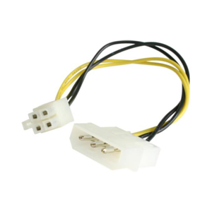 StarTech.com LP4P4ADAP cable de alimentación interna 0,152 m