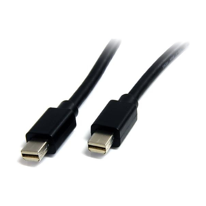 StarTech.com Cable de 2m de Monitor Mini DisplayPort 1.2 Macho a MiniDP Macho- Mini DP Negro 4k