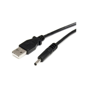 StarTech.com Cable Adaptador de Alimentación de 90cm USB a Conector Coaxial Tipo H 5V DC - Macho a Macho