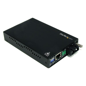 StarTech.com Conversor de Medios Ethernet 10/100 Mbps a Fibra Modo Único Monomodo Conector SC - 30km