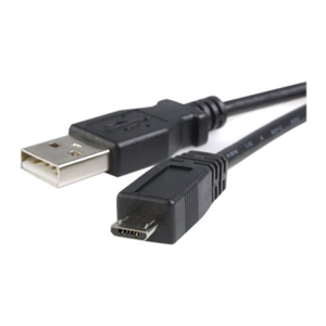 StarTech.com Cable 3m Micro USB B a USB A Cargador para Teléfono Móvil Datos USB 2.0 - Macho a Macho - Negro