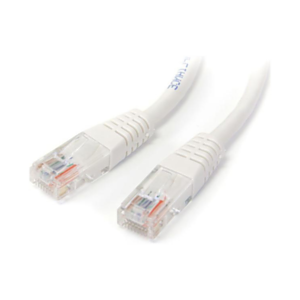 Cable de Red de 0,5m Negro Cat5e Ethernet RJ45 sin Enganches