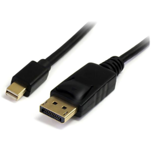 StarTech.com Cable de 4m Adaptador de Mini DisplayPort Macho a DisplayPort Macho- Negro