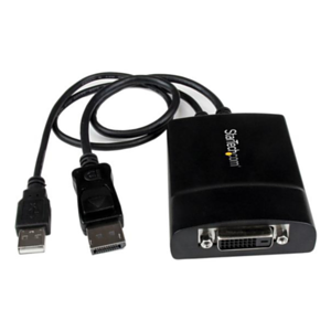 StarTech.com Adaptador de Vídeo DisplayPort a DVI - Conversor DP++ - Doble Enlace - Activo