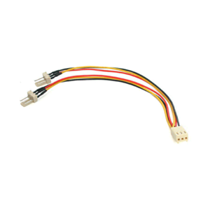StarTech.com Cable 15cm Splitter Divisor de Alimentación Corriente para Fan Ventilador de CPU - TX3