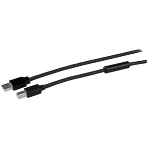 StarTech.com Cable 15 Metros 15m USB B Macho a USB A Macho Activo Amplificado USB 2.0 - Impresora