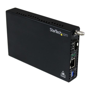 StarTech.com Conversor de Medios Gigabit Ethernet UTP RJ45 a Fibra con una Ranura SFP Disponible