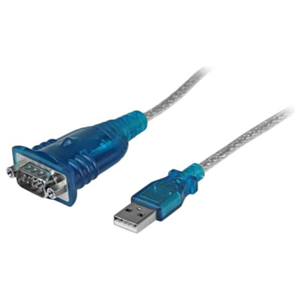 StarTech.com Cable Adaptador USB a Serie RS232 de 1 Puerto Serial DB9 - Macho a Macho