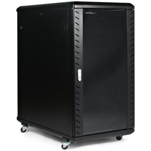 StarTech.com Armario Desarmable de 36 Pulgadas y 22U con Ruedas para Rack de Servidores