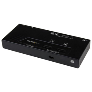 StarTech.com Switch Matricial HDMI de 2x2 con Conmutado Automático y Prioritario - Conmutador Matrix 1080p